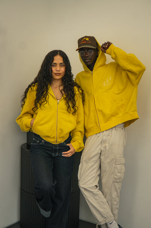Yellow 444 Zip Up
